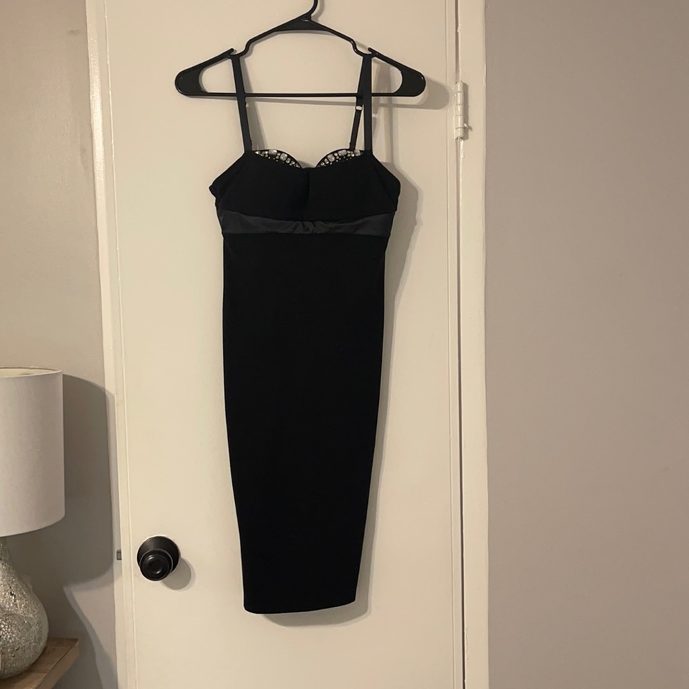 Victoria secret push up top sexy black dress